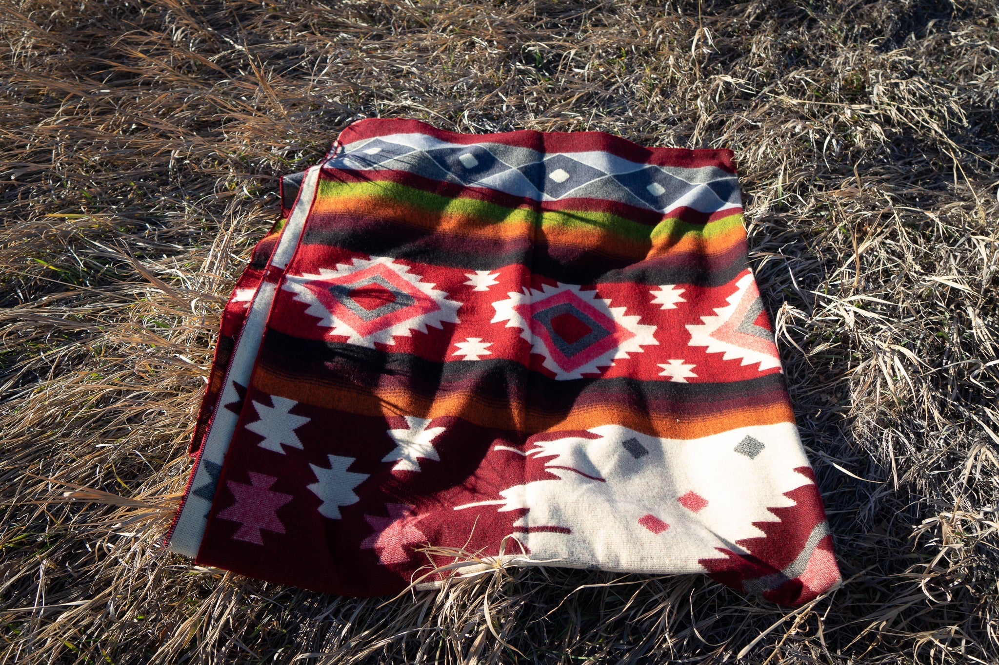  Alpaca Threadz Andean Alpaca Wool Blanket - Rojo by Alpaca Threadz - Default Title - Bonton