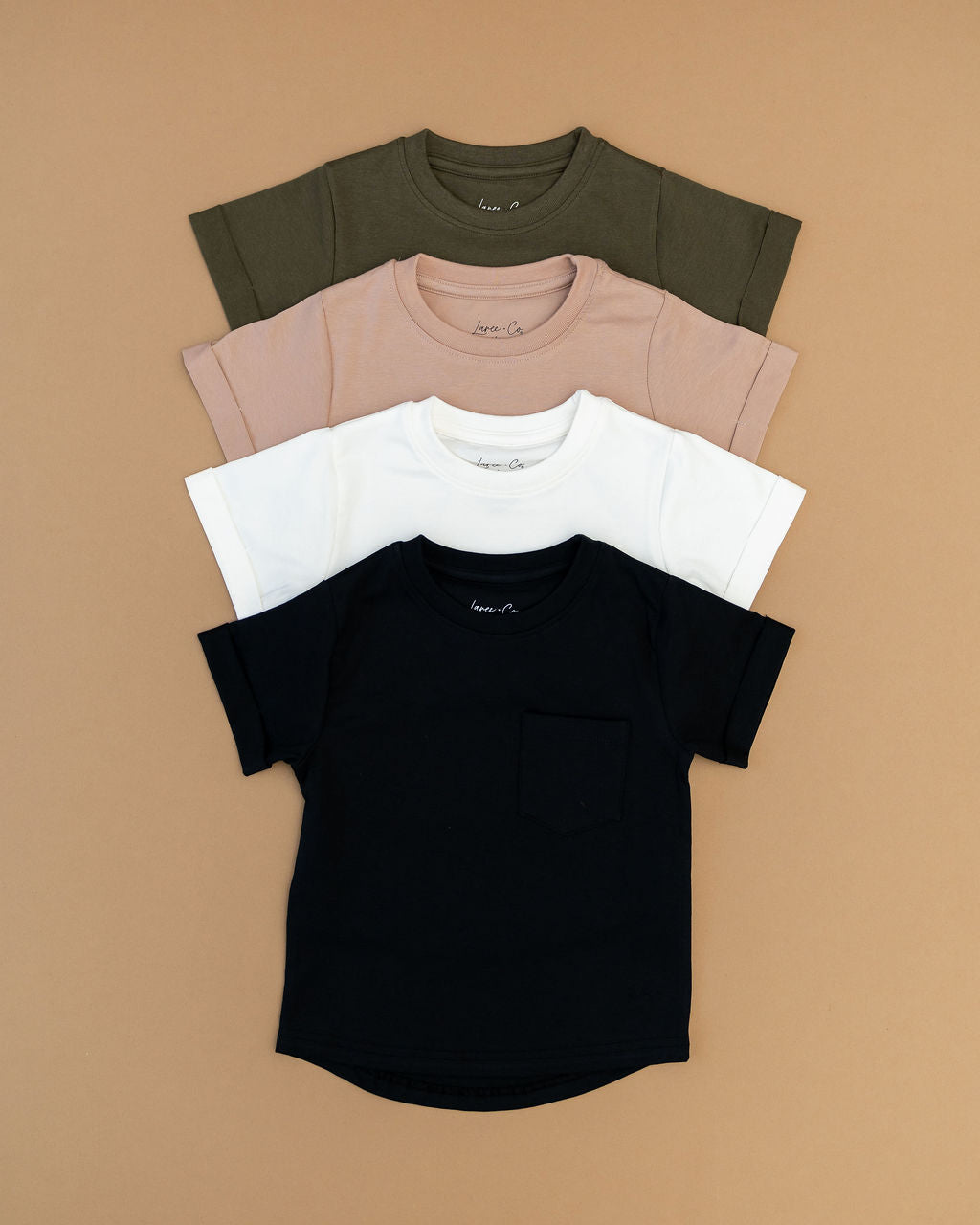  Laree + Co. Ivory Boxy Kids Tee - NB - Bonton