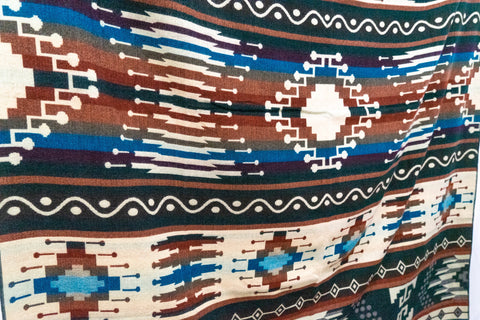 Andean Alpaca Wool Blanket - Evergreen by Alpaca Threadz