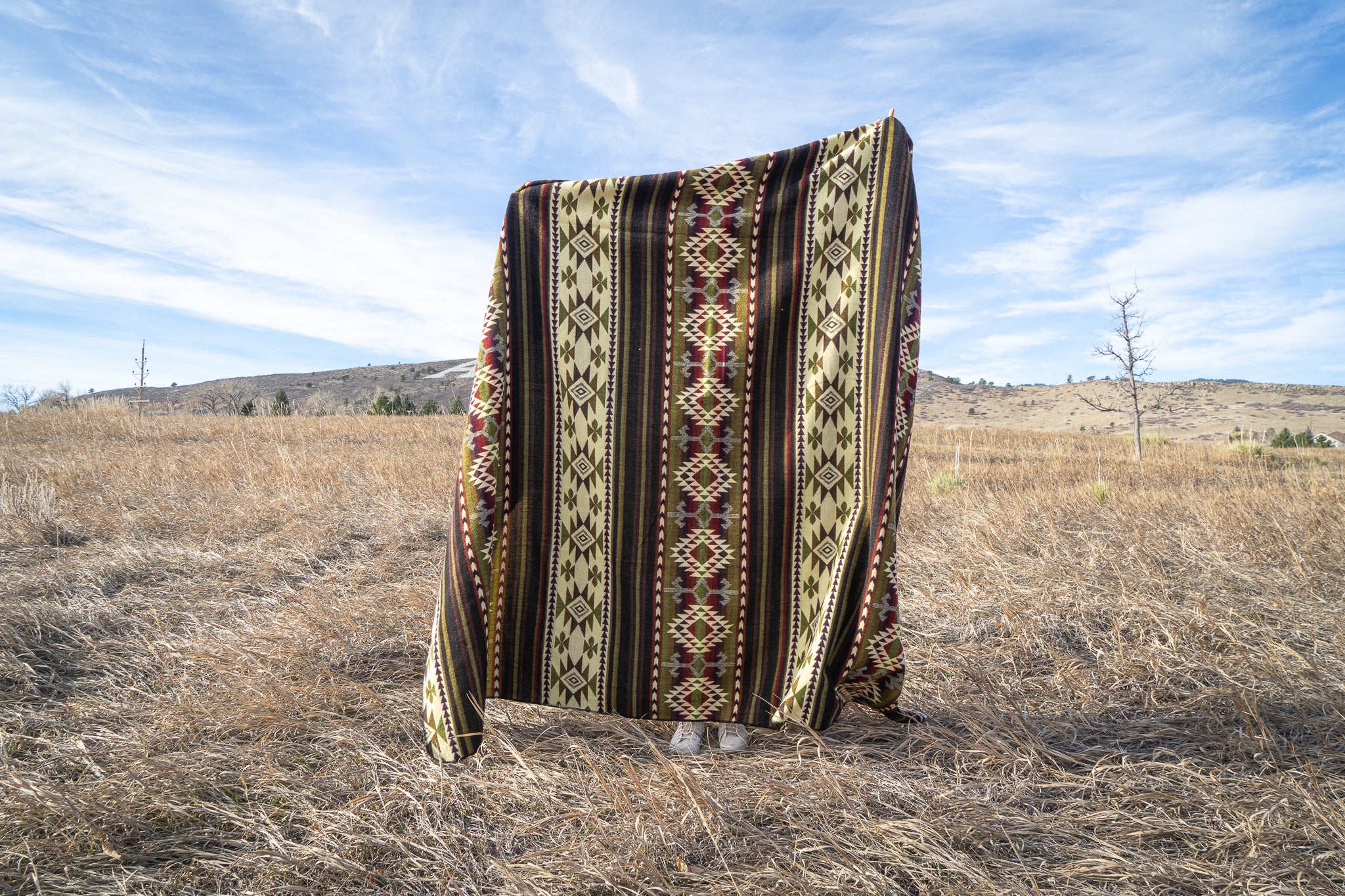 Alpaca Threadz Andean Alpaca Wool Blanket - Cactus by Alpaca Threadz - Default Title - Bonton