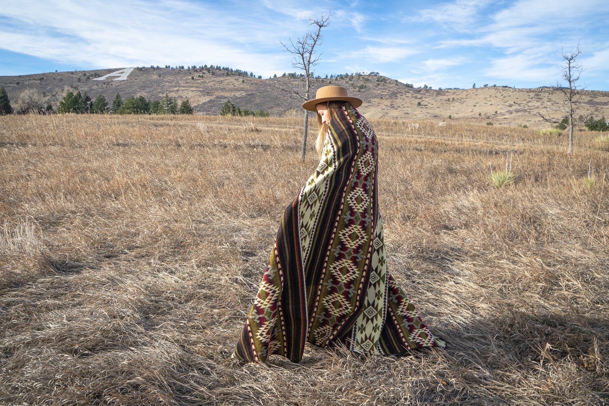  Alpaca Threadz Andean Alpaca Wool Blanket - Cactus by Alpaca Threadz - Default Title - Bonton
