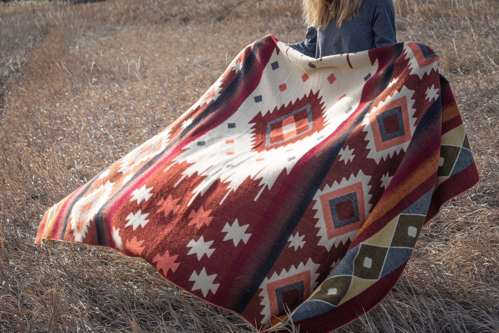  Alpaca Threadz Andean Alpaca Wool Blanket - Western by Alpaca Threadz - Default Title - Bonton