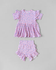 Lillian Leopard Bamboo Peplum