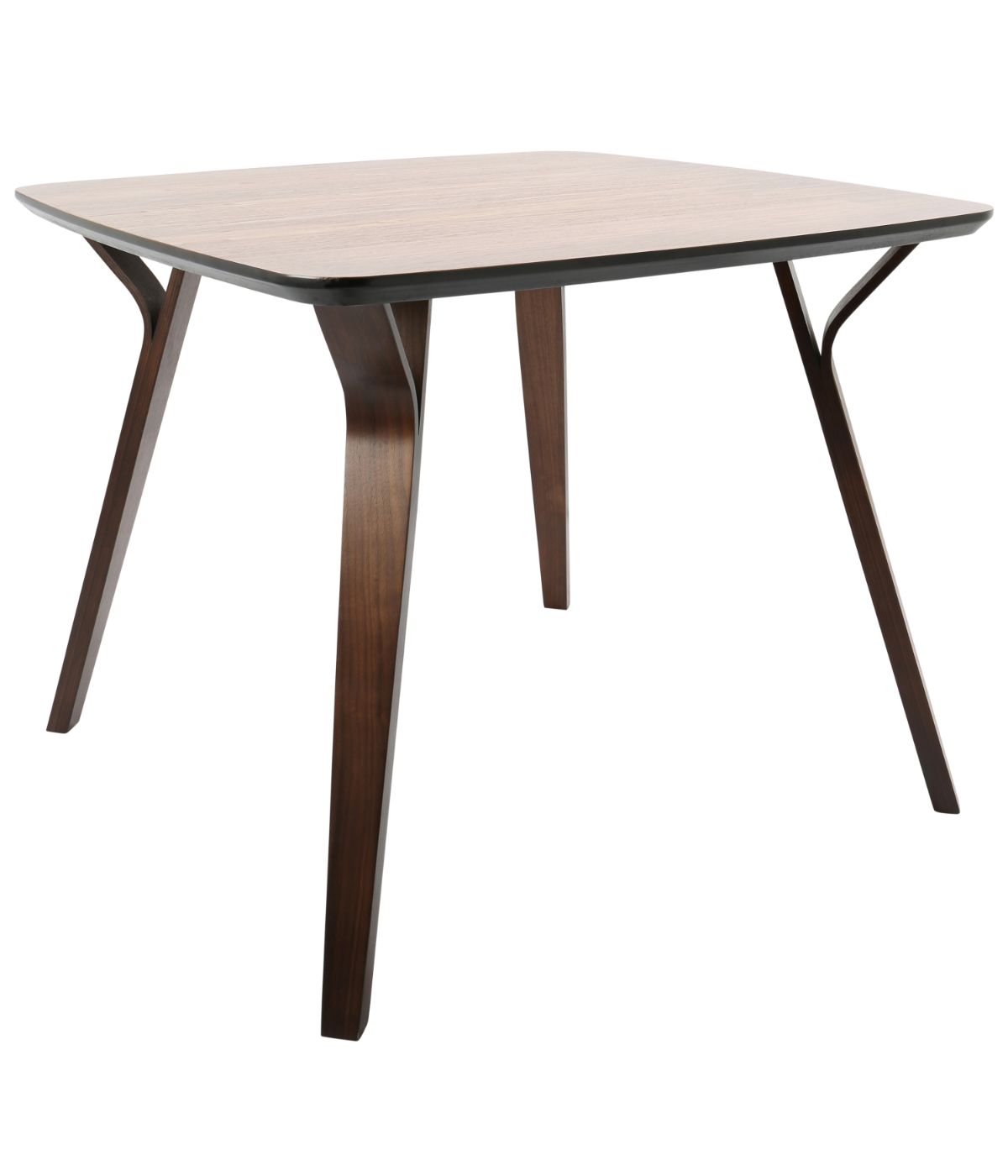  LumiSource Folia Dinette Table Walnut - Walnut - Bonton