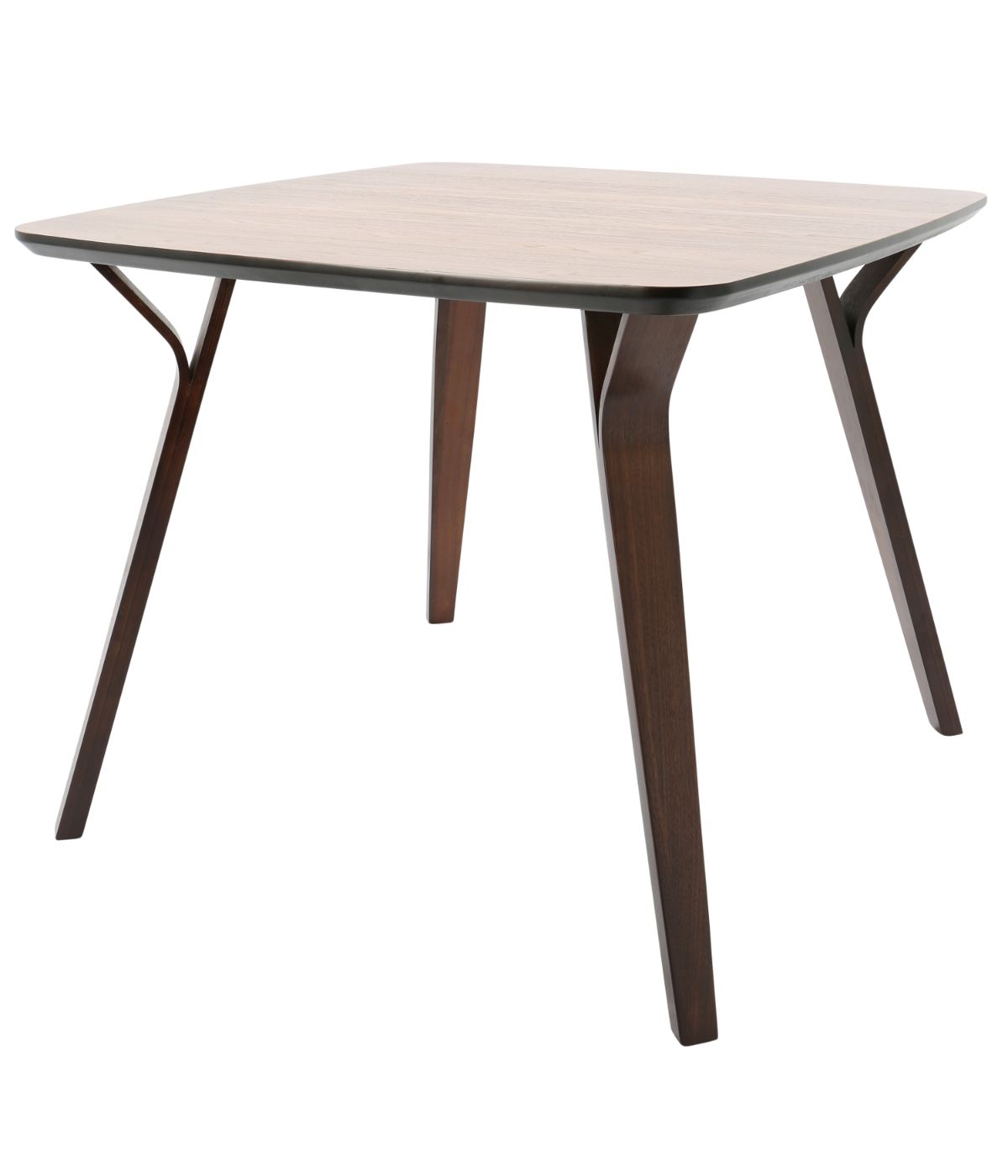  LumiSource Folia Dinette Table Walnut - Walnut - Bonton