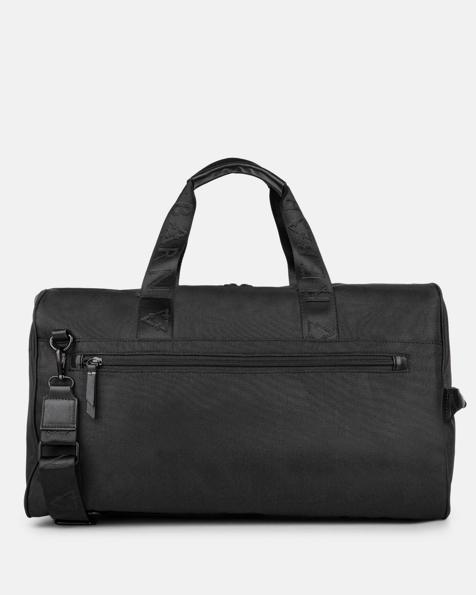  Bugatti Reborn Collection Convertible Duffle Bag - Recycled Polyester - Black - Bonton