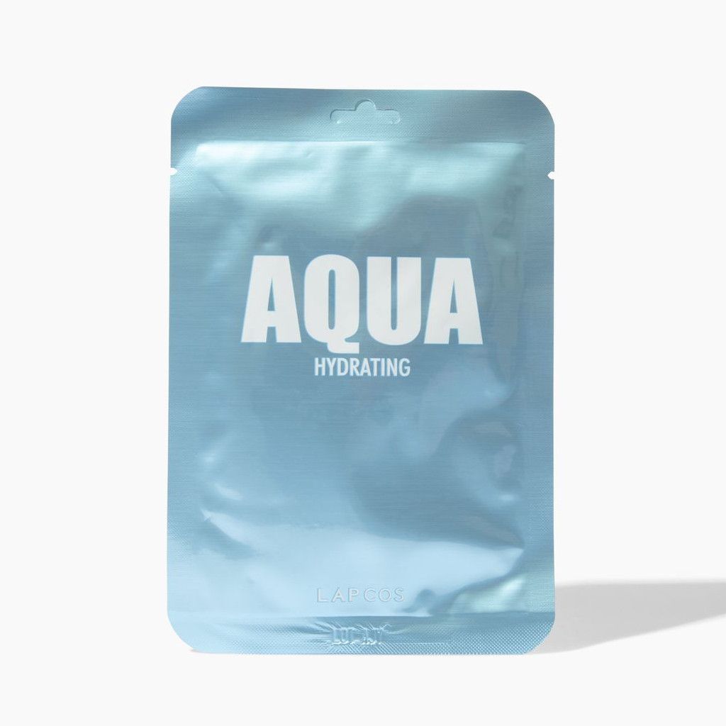  LAPCOS Daily Aqua Sheet Mask for Skin Hydration by LAPCOS - 5 Pack - Bonton