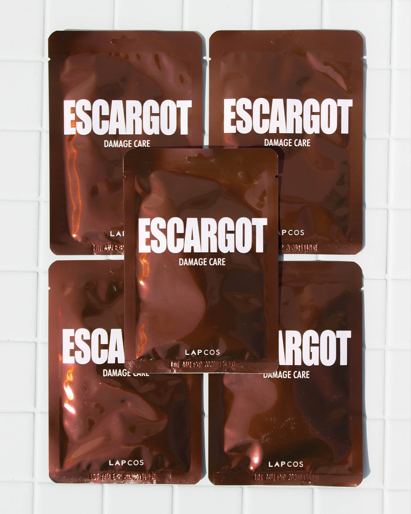  LAPCOS Daily Escargot Sheet Mask - Snail Mucin by LAPCOS - 5 Pack - Bonton