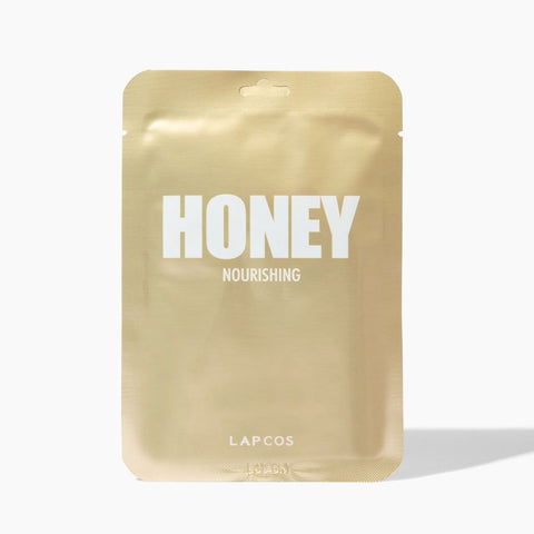 daily honey face mask set of beauty sheet masks for blemishes and dry skin. 
