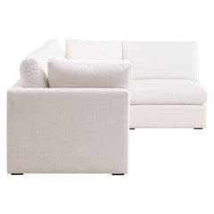 Daley Modular Armless Chair Cream