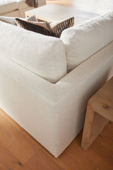 Daley Modular Corner Chair Cream