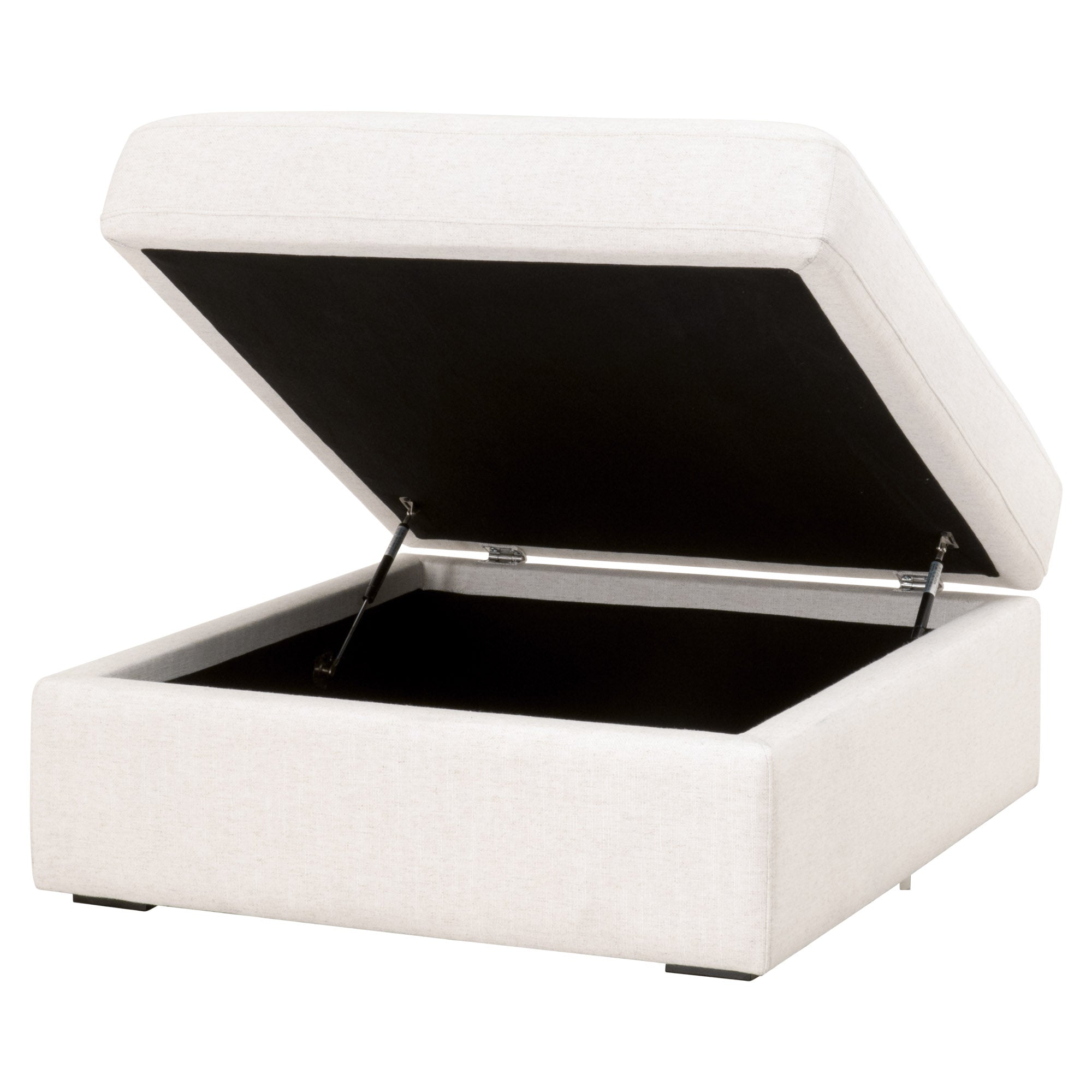  Essentials For Living Daley Modular Storage Ottoman - Ivory - Bonton