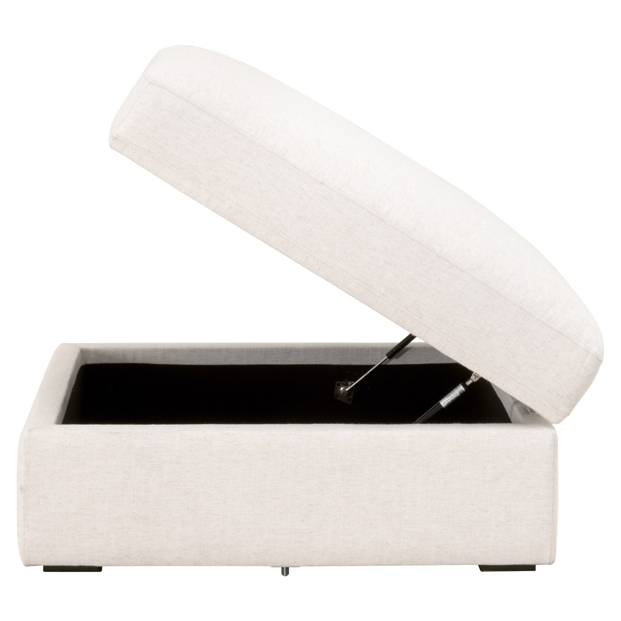  Essentials For Living Daley Modular Storage Ottoman - Ivory - Bonton