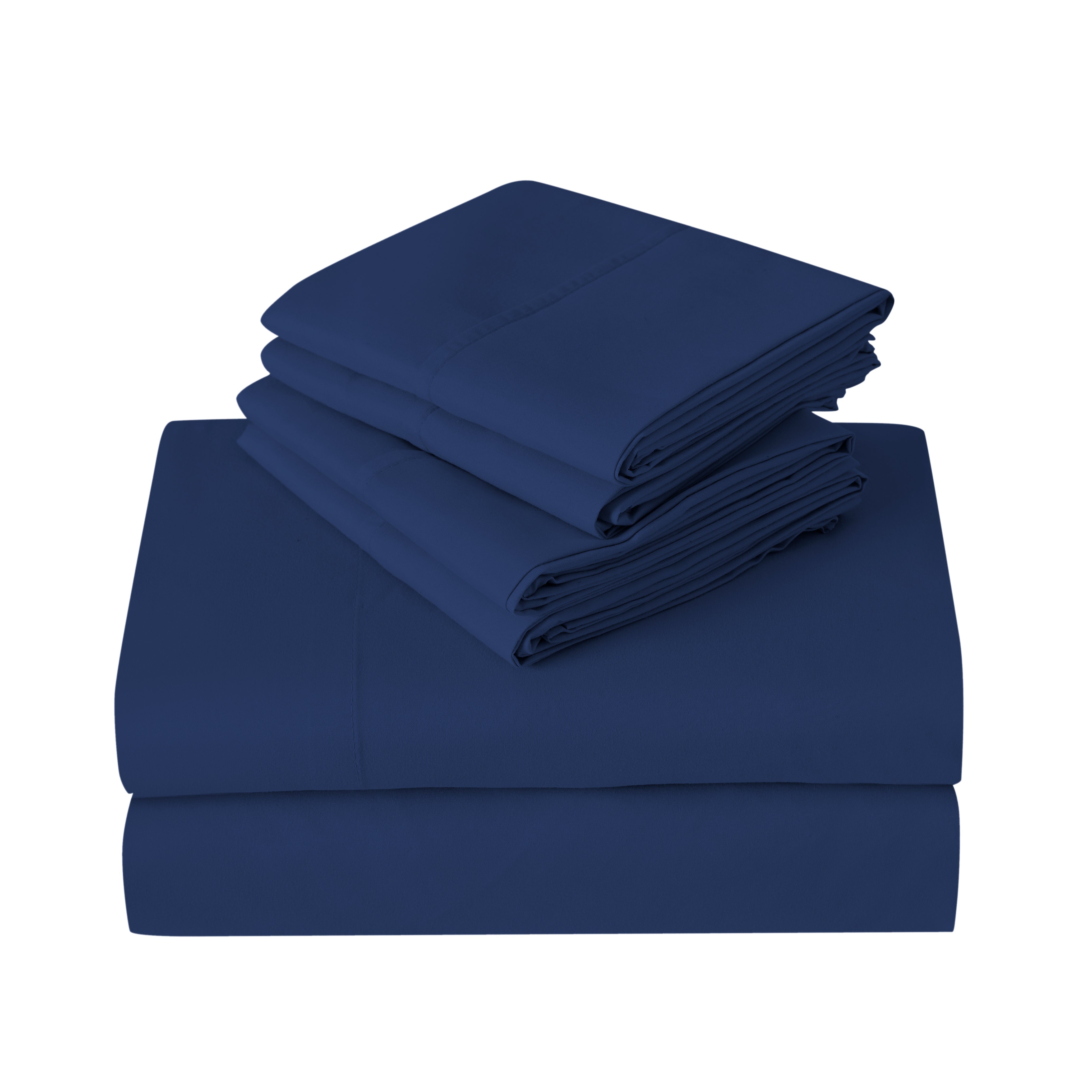  Kathy Ireland Home Kathy Ireland 6 Piece Brushed Microfiber Sheet Set - Full - Bonton