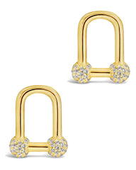 Ramzee Studs with CZ Stones