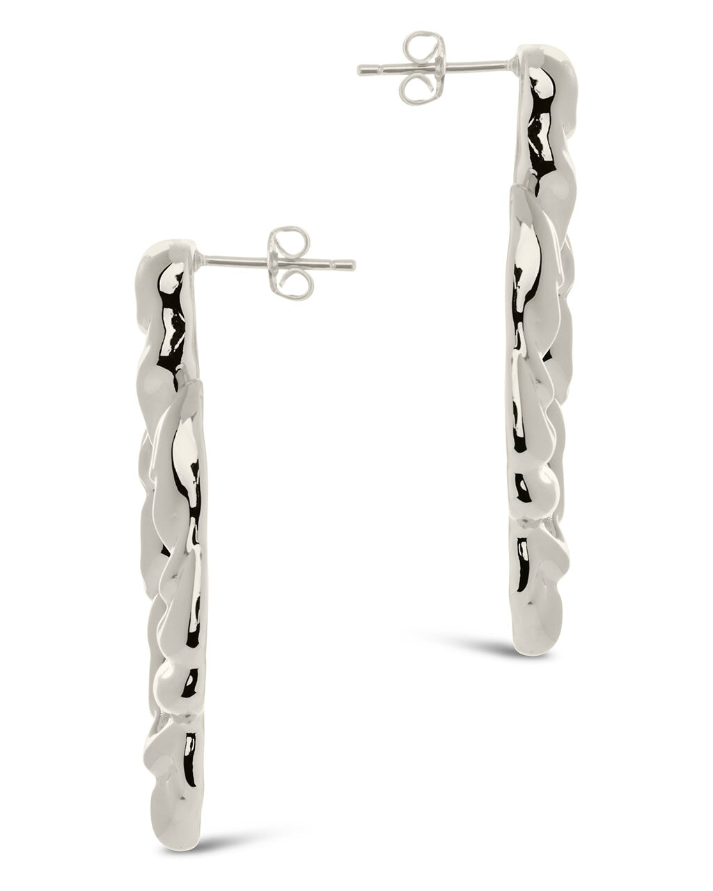  Sterling Forever Tali Drop Earrings - Silver - Bonton