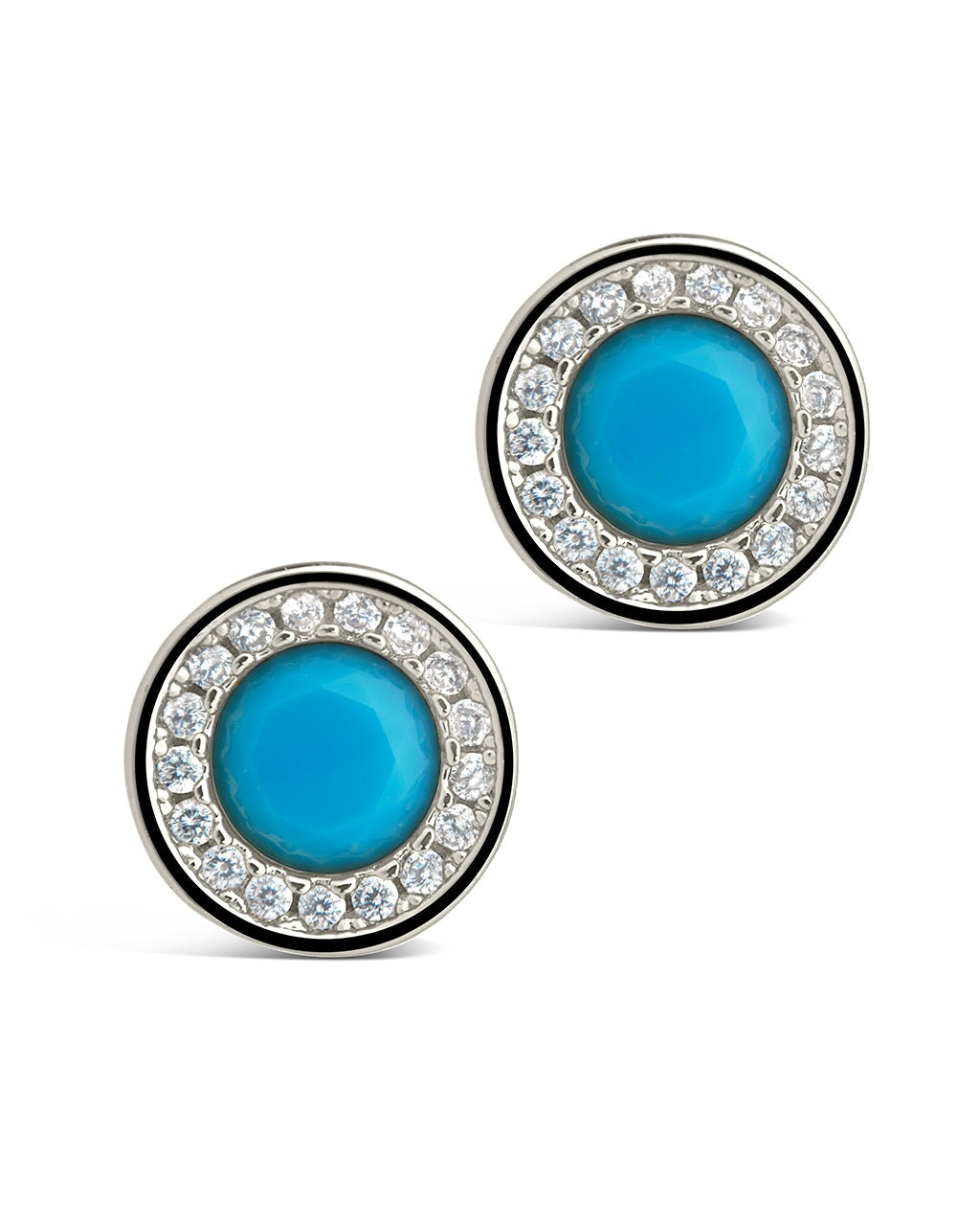  Sterling Forever Doria Stud - Silver - Bonton