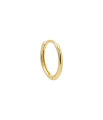 Mini Solid Huggie Earring 14K Gold