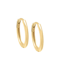 Mini Solid Huggie Earring 14K Gold