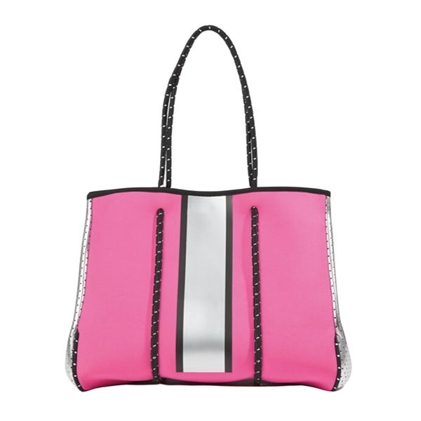  Lemonbella The Ella Neon Pink Tote - Default Title - Bonton