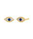  By Adina Eden Pave Evil Eye Stud Earring Turquoise - Turquoise - Bonton