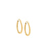  By Adina Eden Gold Filled Endless Hoop Earring Gold - Gold - Bonton