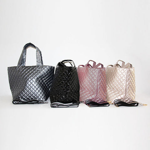 The Debra Diamond Tote Rose
