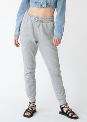 Run Drawstring Pocket Fleece Track Jogger Sweatpant