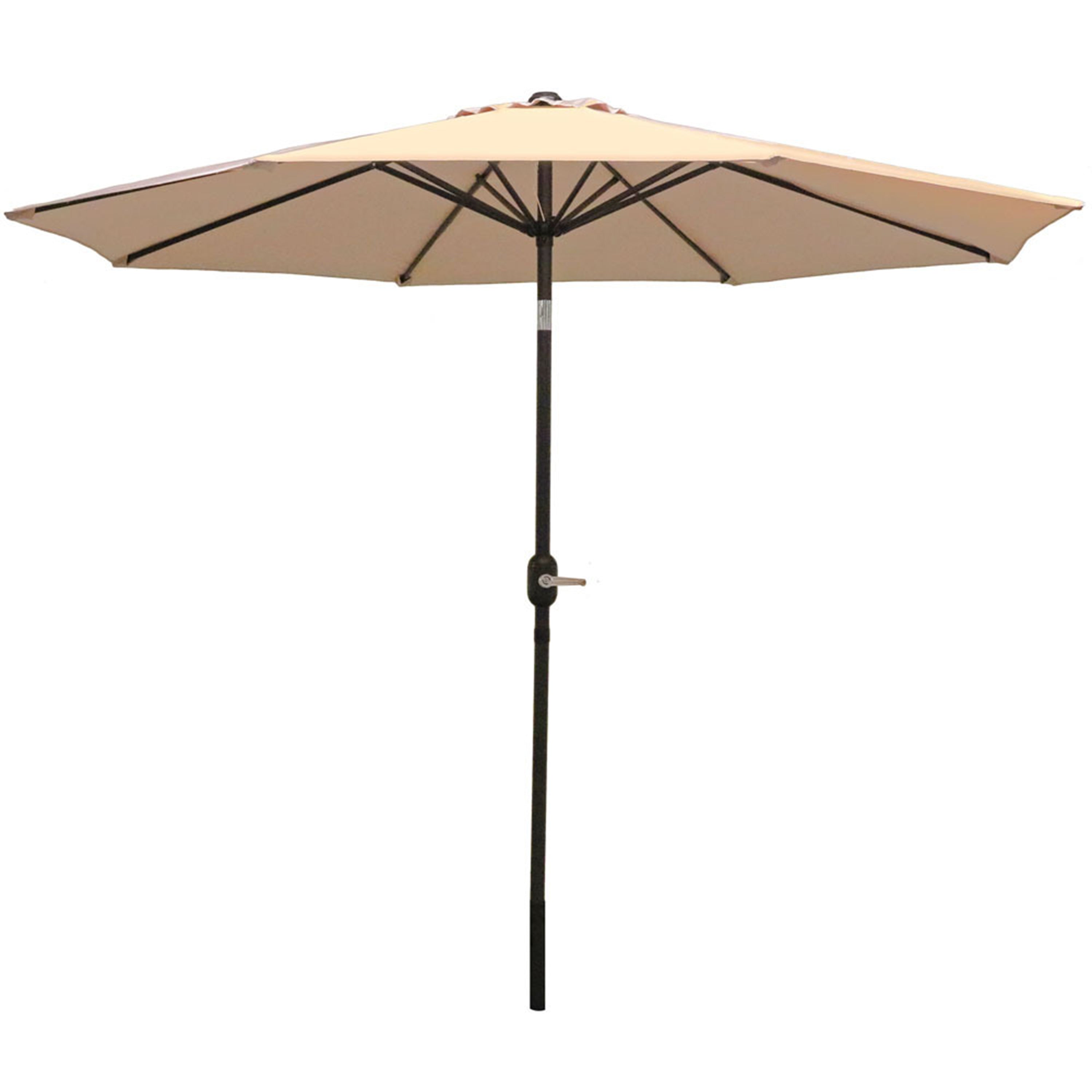  Sunnydaze Decor Aluminum Patio Table Umbrella with Push Button Tilt & Crank - 9' Turquoise - Turquoise - Bonton