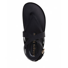 Elise Flat Leather Sandal