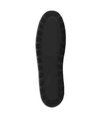 Men's clog slipper with fur lining Waxed Black