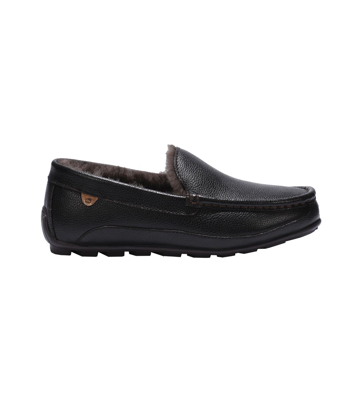  Lamo Grayson Men's Moc Slipper - Chocolate - Bonton