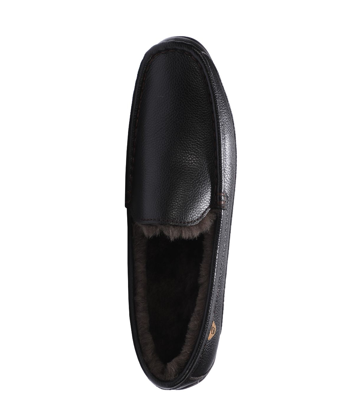  Lamo Grayson Men's Moc Slipper - Chocolate - Bonton