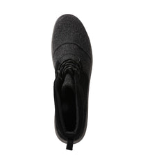 Men's boiled wool bootie Black