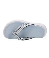 Ladies Summer Thong Sandal with Lamo-LITE EVA outsole Blue