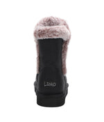 Ladies fur lined 7" PU boot Black
