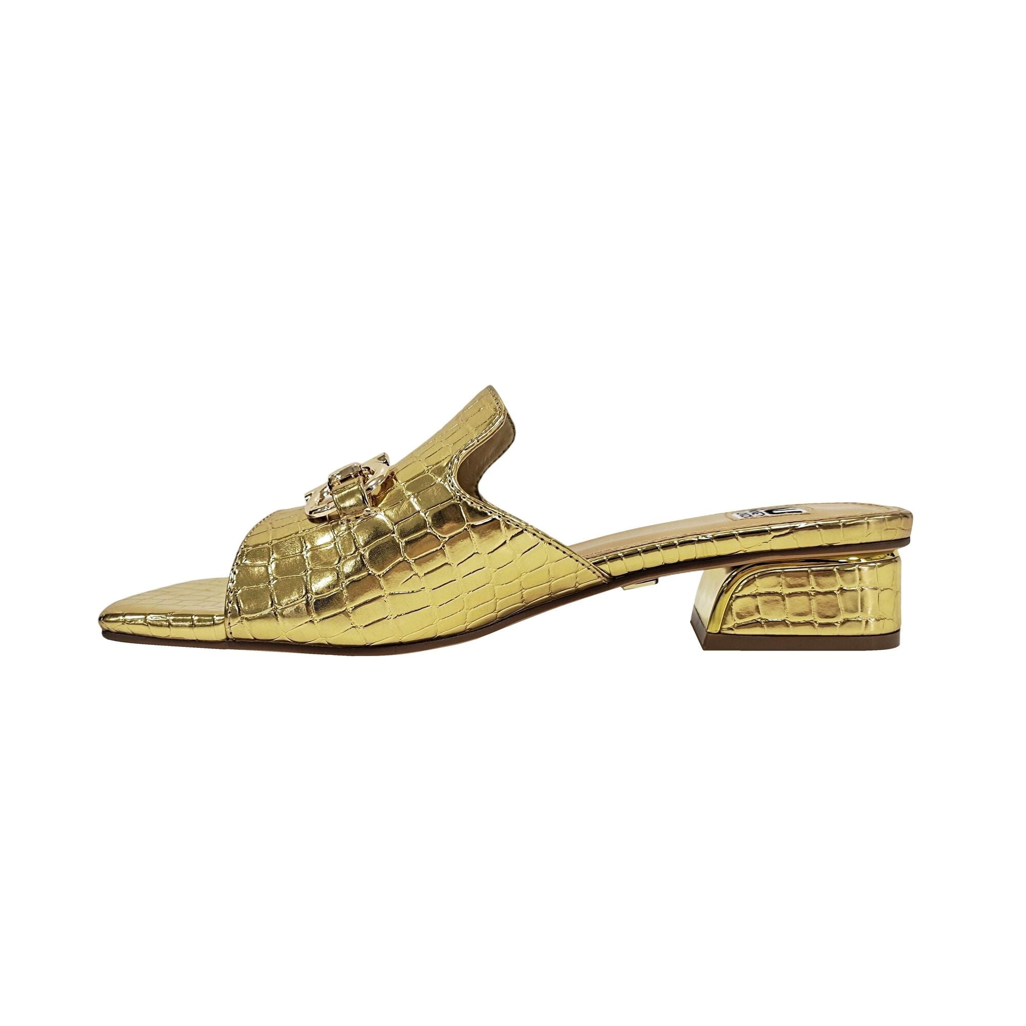  Ninety Union Expo Open Toe Slide - Gold - Bonton