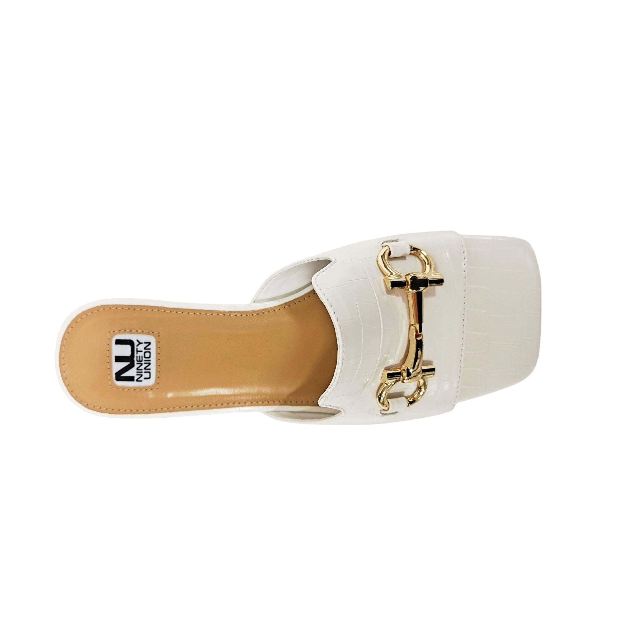  Ninety Union Expo Open Toe Slide - White - Bonton