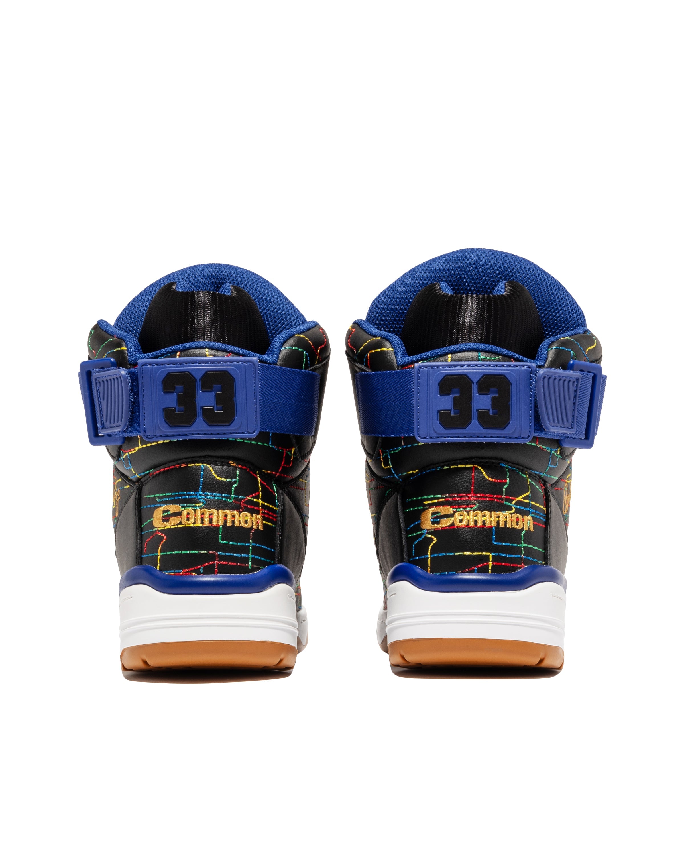  Ewing Athletics 33 HI X COMMON Black/White/Multi/Gum - 9 - Bonton