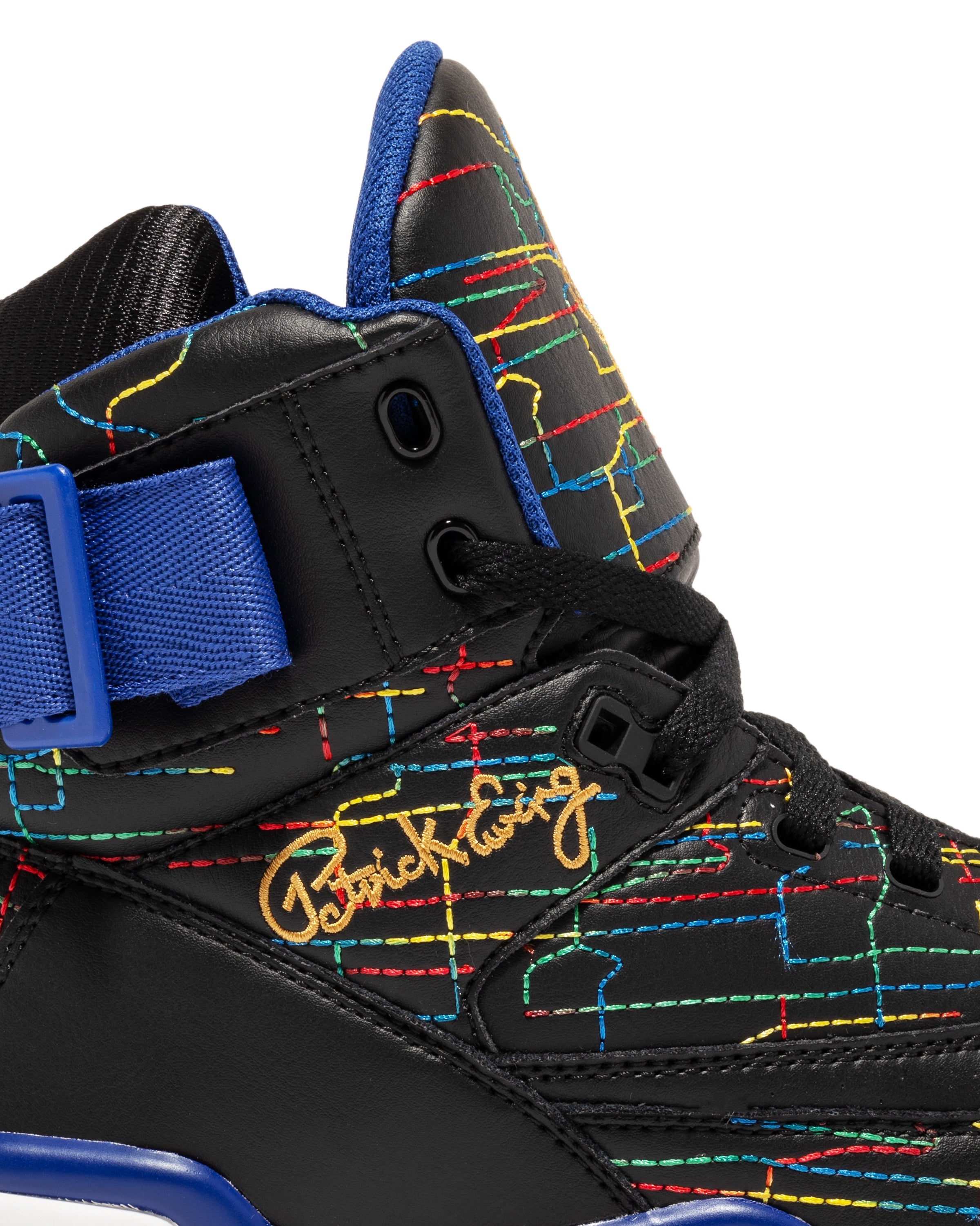  Ewing Athletics 33 HI X COMMON Black/White/Multi/Gum - 9 - Bonton