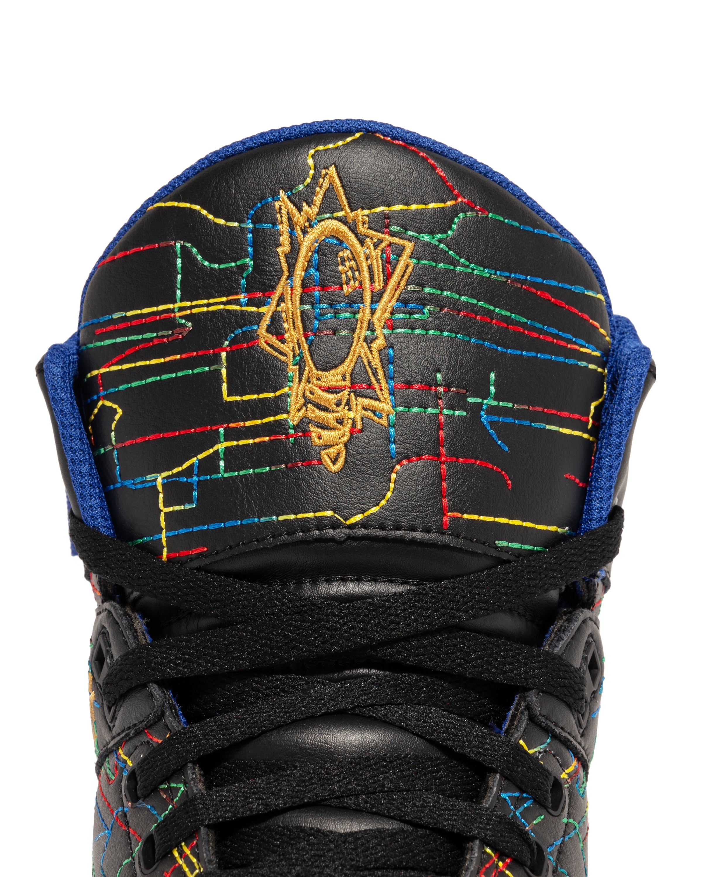  Ewing Athletics 33 HI X COMMON Black/White/Multi/Gum - 9 - Bonton