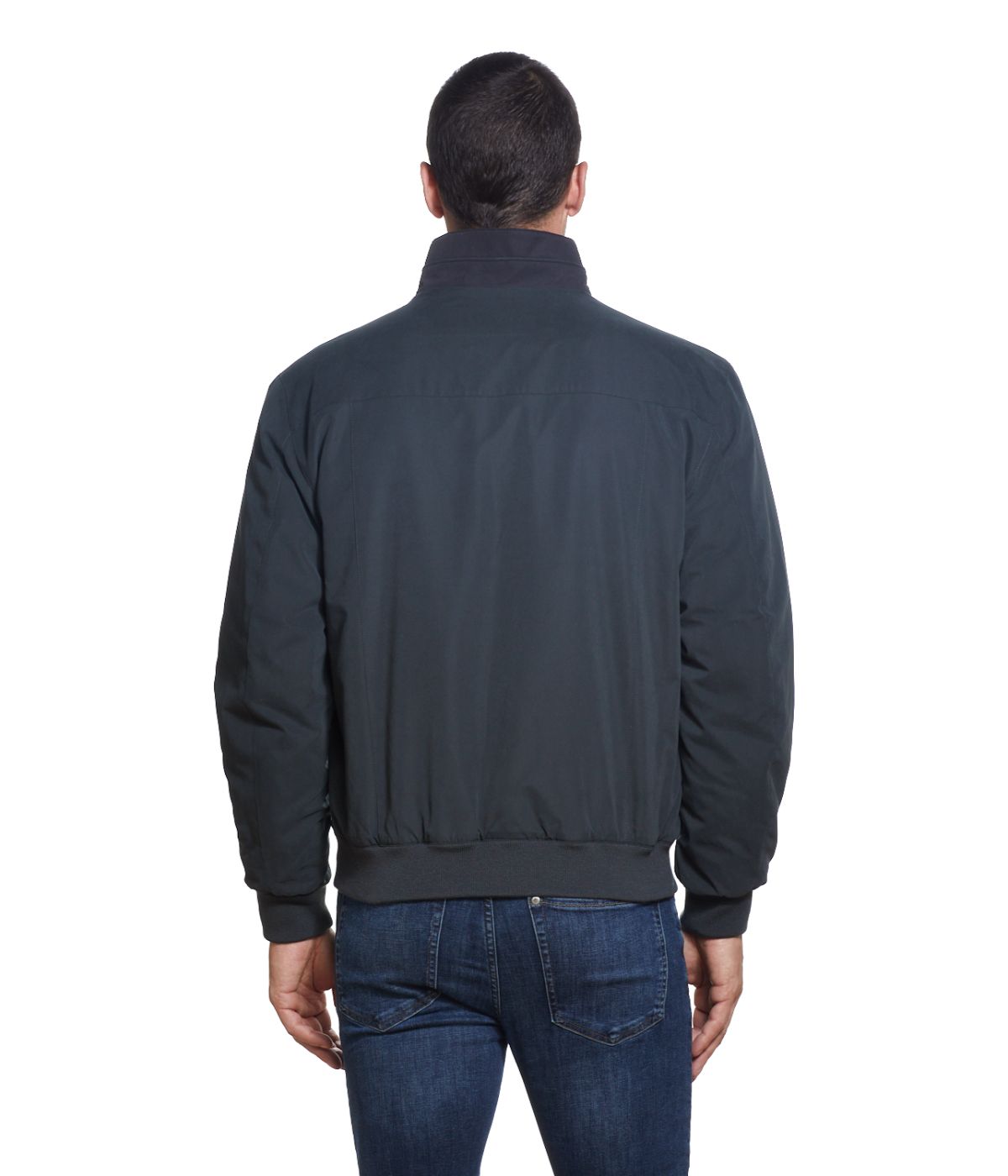  Weatherproof Men's Microfiber Mid-Weight Jacket - Black - Bonton