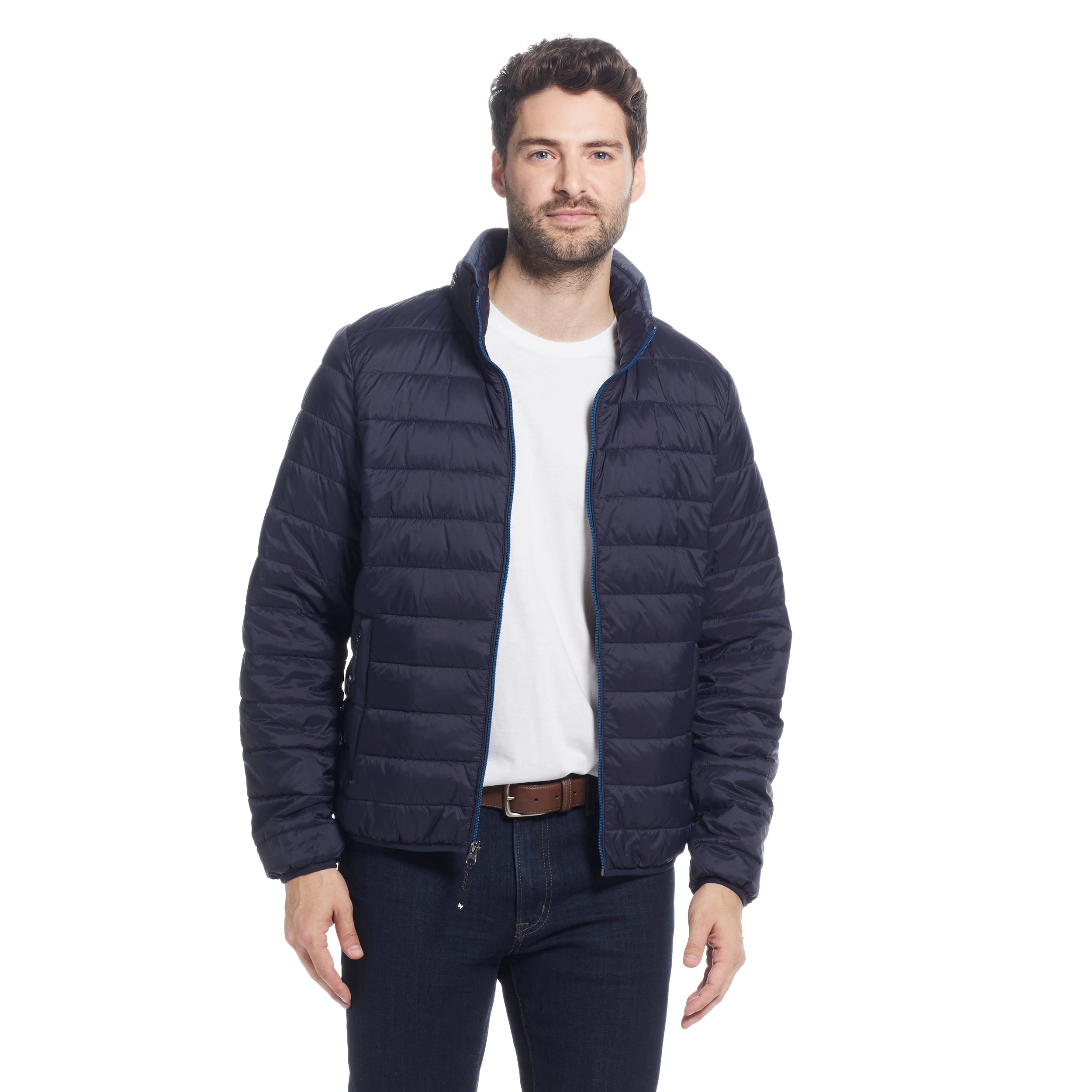  Weatherproof Men's Packable Pillow Jacket - Black - Bonton