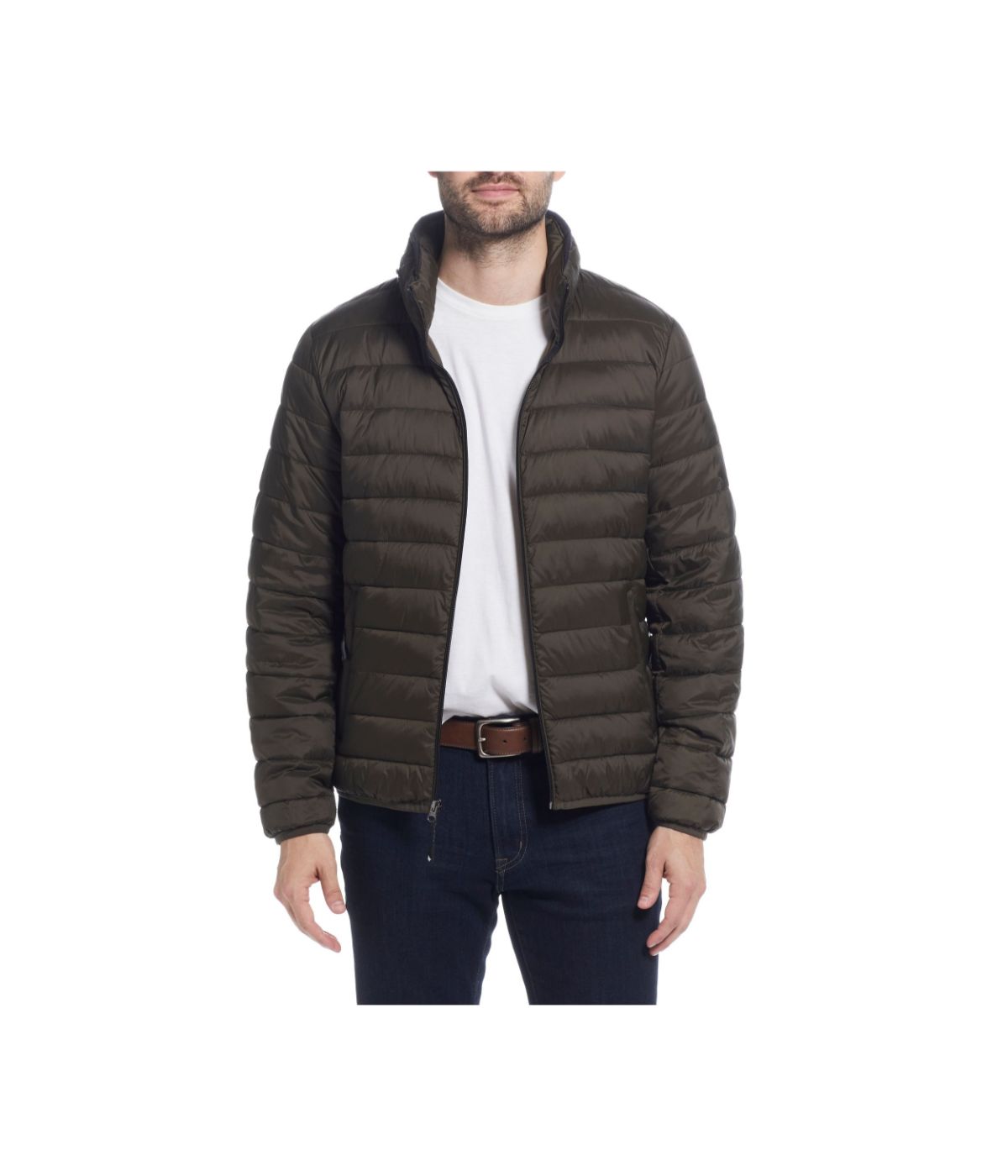  Weatherproof Men's Packable Pillow Jacket - Navy - Bonton