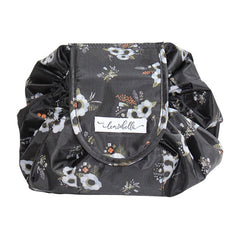 LIZZIE LAYFLAT COSMETIC BLACK FLORAL