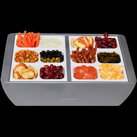 Dubler HEAT Flameless Chafer™ | Metallic Gray by Revo Coolers