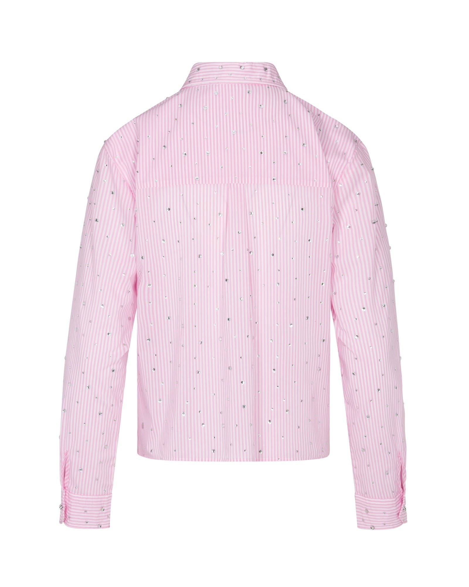  Meghan Fabulous Gidget Sparkle Blouse - Pink Stripe - Bonton