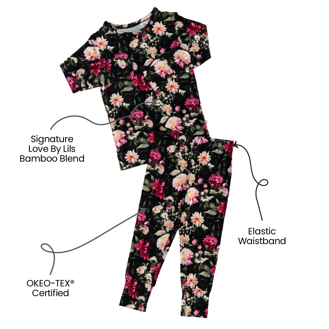  Laree + Co. Fallon Bamboo 2-Piece Long Sleeve Set - 2T - Bonton