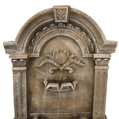 51"H Electric Polyresin Ornate Lavello Water Fountain