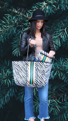 The Marin Tote Zebra